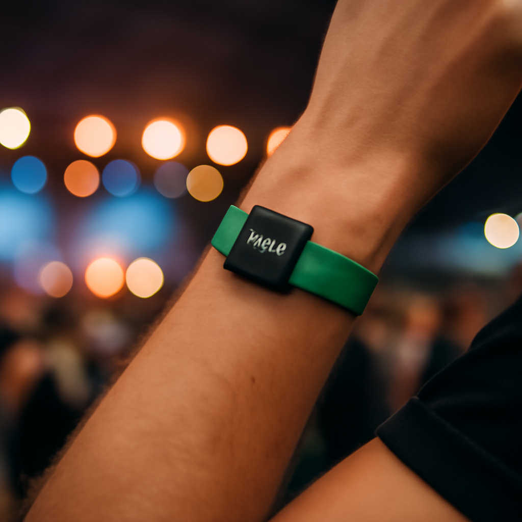 Pulseiras inteligentes em festivais: como o cashless reduz fraudes, filas e riscos operacionais